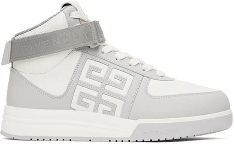 givenchy jawbreaker|Givenchy white and grey sneakers.